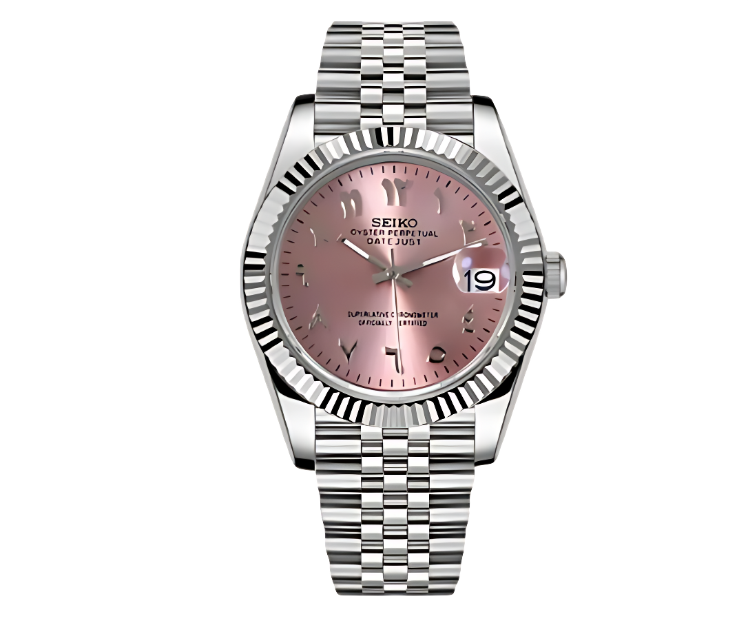 Pink Arabic Datejust Mod