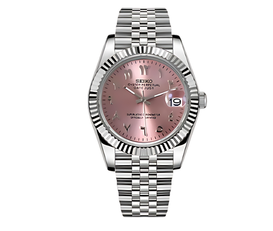 Pink Arabic Datejust Mod